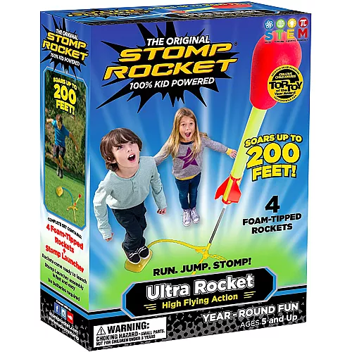 Научный STEM набор Запуск ракеты от Stomp Rocket Научный STEM набор Запуск ракеты от Stomp Rocket