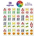 Настольная игра Домино фрукты-овощи (2-4 игрока)