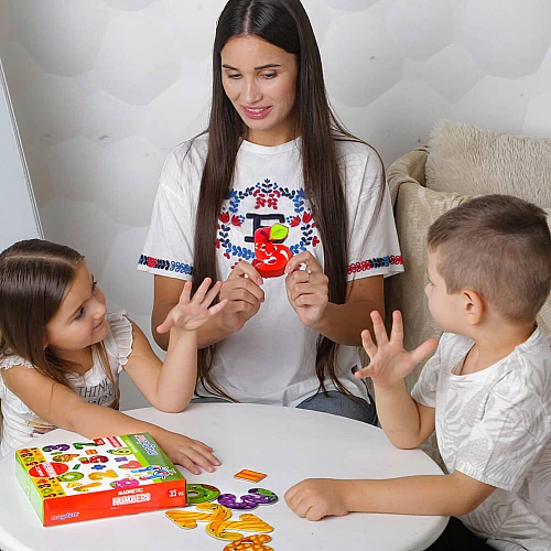 Набір магнітів Цифри (33 шт)