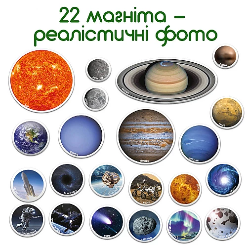 Набор магнитов Мир космоса (22 шт) Набор магнитов Мир космоса (22 шт)