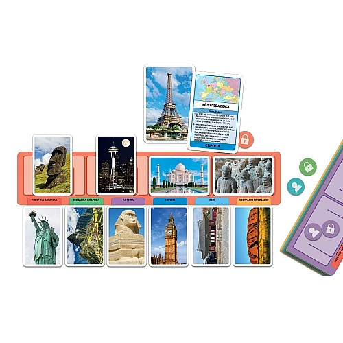 Настільна гра Чудеса світу від Tactic