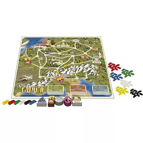 Настольная игра Турагенство (для 3-6 игроков) от Tactic Настольная игра Турагенство (для 3-6 игроков) от Tactic