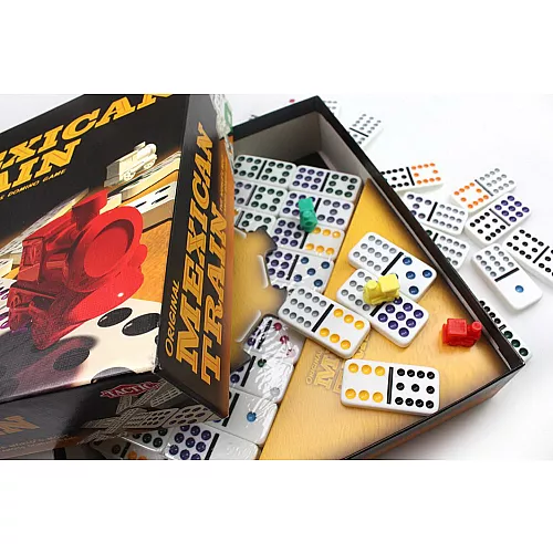Настольная игра Мексиканский поезд (для 2-8 игроков) от Tactic Настольная игра Мексиканский поезд (для 2-8 игроков) от Tactic
