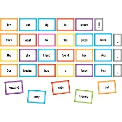 Комплект обучающих карточек Простые предложения (144 шт) от Teacher Created Resources