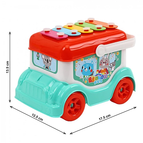 Музыкальная игрушка Автобус-ксилофон от ТехноК