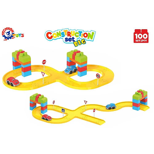 Будівельний набір Автотрек (100 деталей)