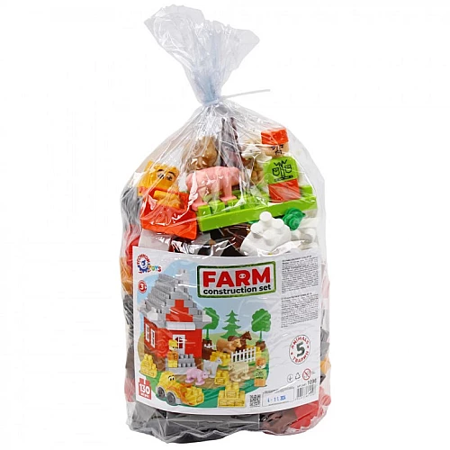 Будівельний набір Ферма (130 деталей)