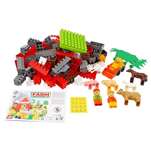 Будівельний набір Ферма (130 деталей)