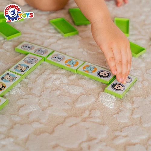 Настільна гра Доміно Зоопарк