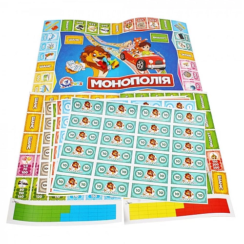 Настольная игра Детская монополия от ТехноК