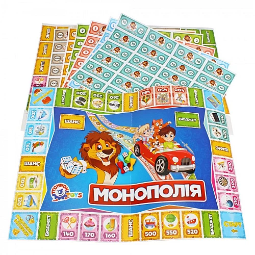 Настольная игра Детская монополия от ТехноК