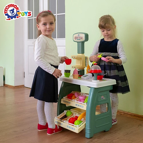 Ігровий набір Кав'ярня ТехноК (37 предметів)