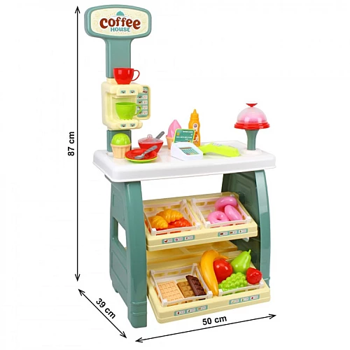 Ігровий набір Кав'ярня ТехноК (37 предметів)