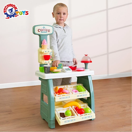 Ігровий набір Кав'ярня ТехноК (37 предметів)
