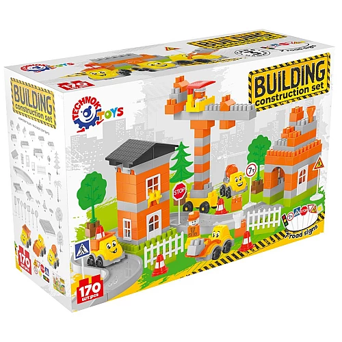 Конструктор Будівельний майданчик (170 деталей)