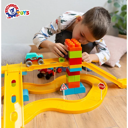 Конструктор Дороги и мосты (80 деталей)