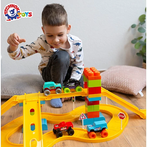 Конструктор Дороги и мосты (80 деталей)