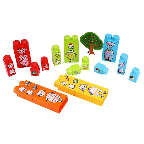 Конструктор Свійські тварини (35 деталей)