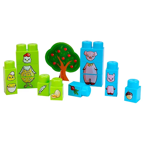 Конструктор Свійські тварини (35 деталей)