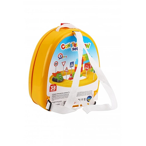 Развивающий набор "Конструктор в рюкзаке" (38 деталей)