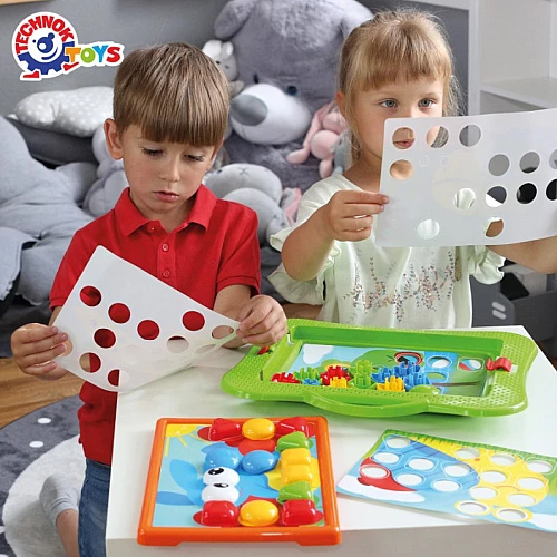 Розвиваючий набір Мозаїка (10 шаблонів)