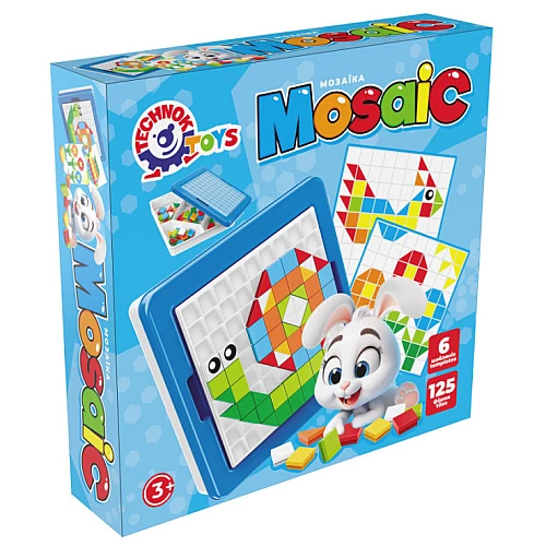 Розвиваючий набір Мозаїка (125 фішок)
