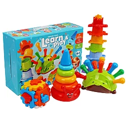 Подарунковий набір 4 в 1 Вчися та грай