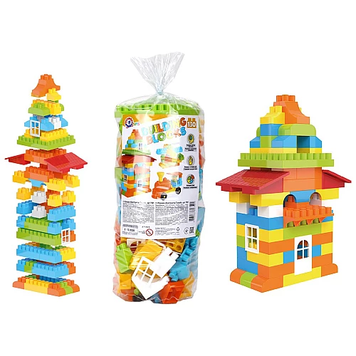 Розвиваючий набір Будівельні блоки (130 деталей)