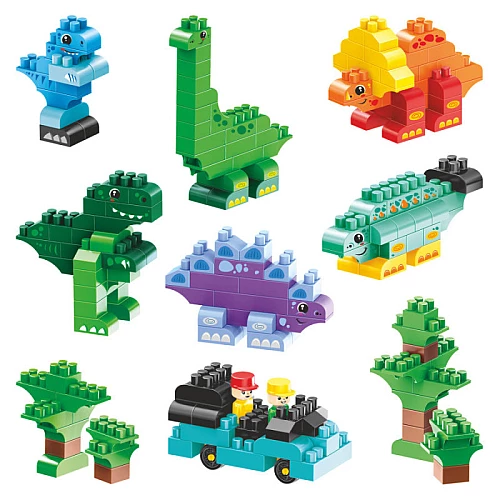 Конструктор Парк динозавров (190 деталей)