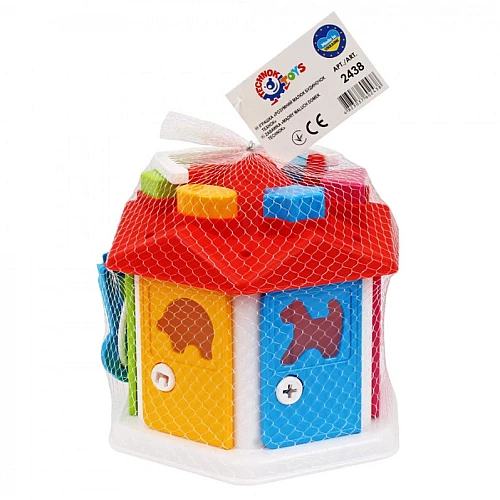 Розвиваюча іграшка-сортер Розумний малюк. Будиночок