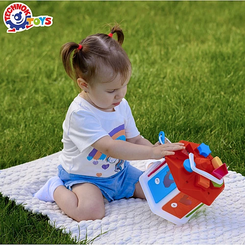 Розвиваюча іграшка-сортер Розумний малюк. Будиночок