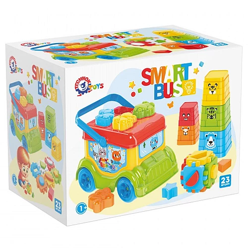 Розвиваюча іграшка сортер Автобус (23 елементи)