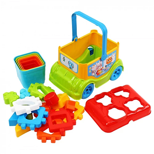 Розвиваюча іграшка сортер Автобус (23 елементи)