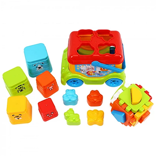 Розвиваюча іграшка сортер Автобус (23 елементи)