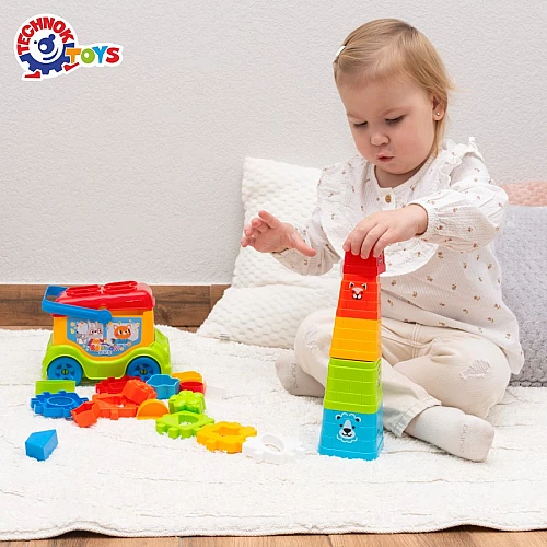 Розвиваюча іграшка сортер Автобус (23 елементи)