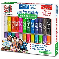 Набір для творчості Маркери Kwik Stix з темперного фарбою (24 шт) від The Pencil Grip