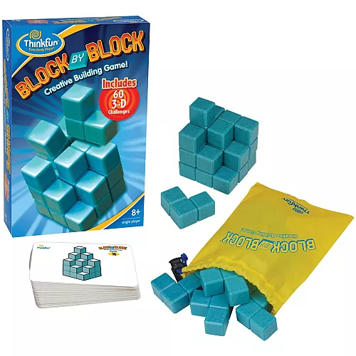 Настольная игра головоломка 3D блоки от ThinkFun Настольная игра головоломка 3D блоки от ThinkFun