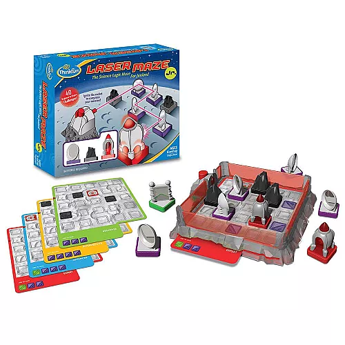 Настольная игра головоломка Лазерный лабиринт Джуниор от ThinkFun Настольная игра головоломка Лазерный лабиринт Джуниор от ThinkFun