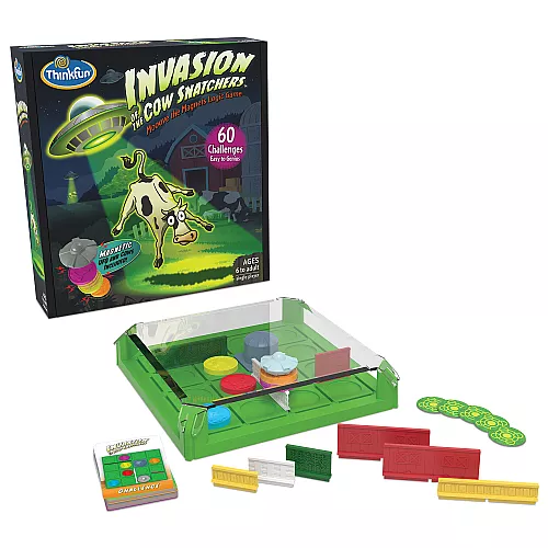 Настольная магнитная игра головоломка Похитители коров от ThinkFun Настольная магнитная игра головоломка Похитители коров от ThinkFun
