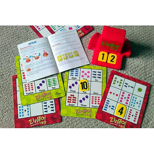 Настільна гра Зінго 1-2-3 від ThinkFun Настільна гра Зінго 1-2-3 від ThinkFun