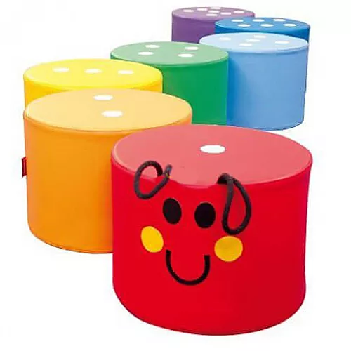 Игровой набор пуфиков Домино (7 шт) Игровой набор пуфиков Домино (7 шт)