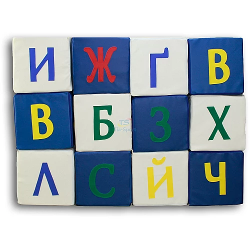 Розвиваючий ігровий набір кубики Азбука (24 елемента)