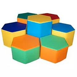 Игровой набор мягкой мебели Шестигранник
