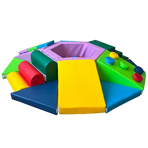 Дитячий спортивний тренажер з сухим басейном