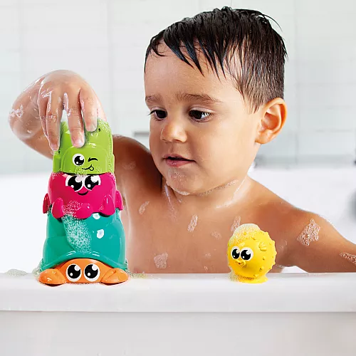 Игровой набор для ванной Морские обитатели (4 шт.) от Toomies Игровой набор для ванной Морские обитатели (4 шт.) от Toomies