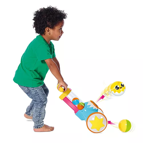 Розвиваюча іграшка каталка з кульками від Toomies