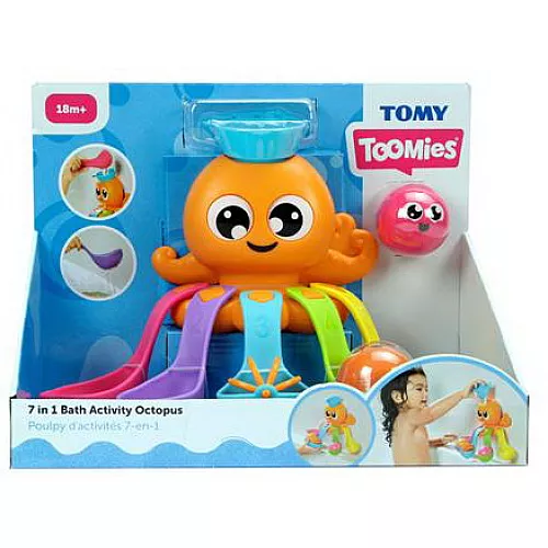 Развивающий набор для ванны Осьминог от Toomies Развивающий набор для ванны Осьминог от Toomies
