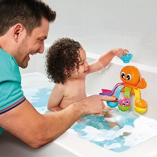 Развивающий набор для ванны Осьминог от Toomies Развивающий набор для ванны Осьминог от Toomies