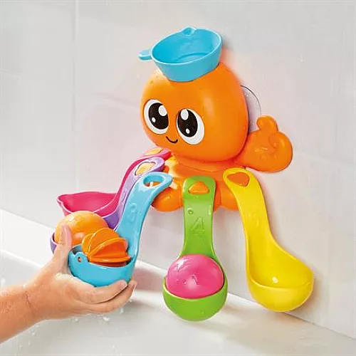 Развивающий набор для ванны Осьминог от Toomies Развивающий набор для ванны Осьминог от Toomies