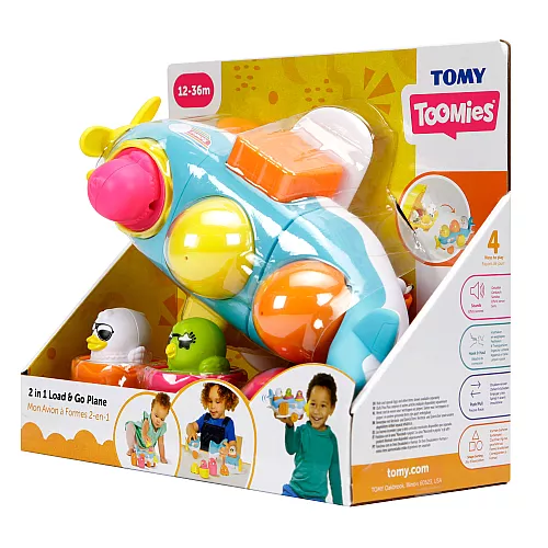 Іграшковий літачок Пташки на борту від Toomies Іграшковий літачок Пташки на борту від Toomies